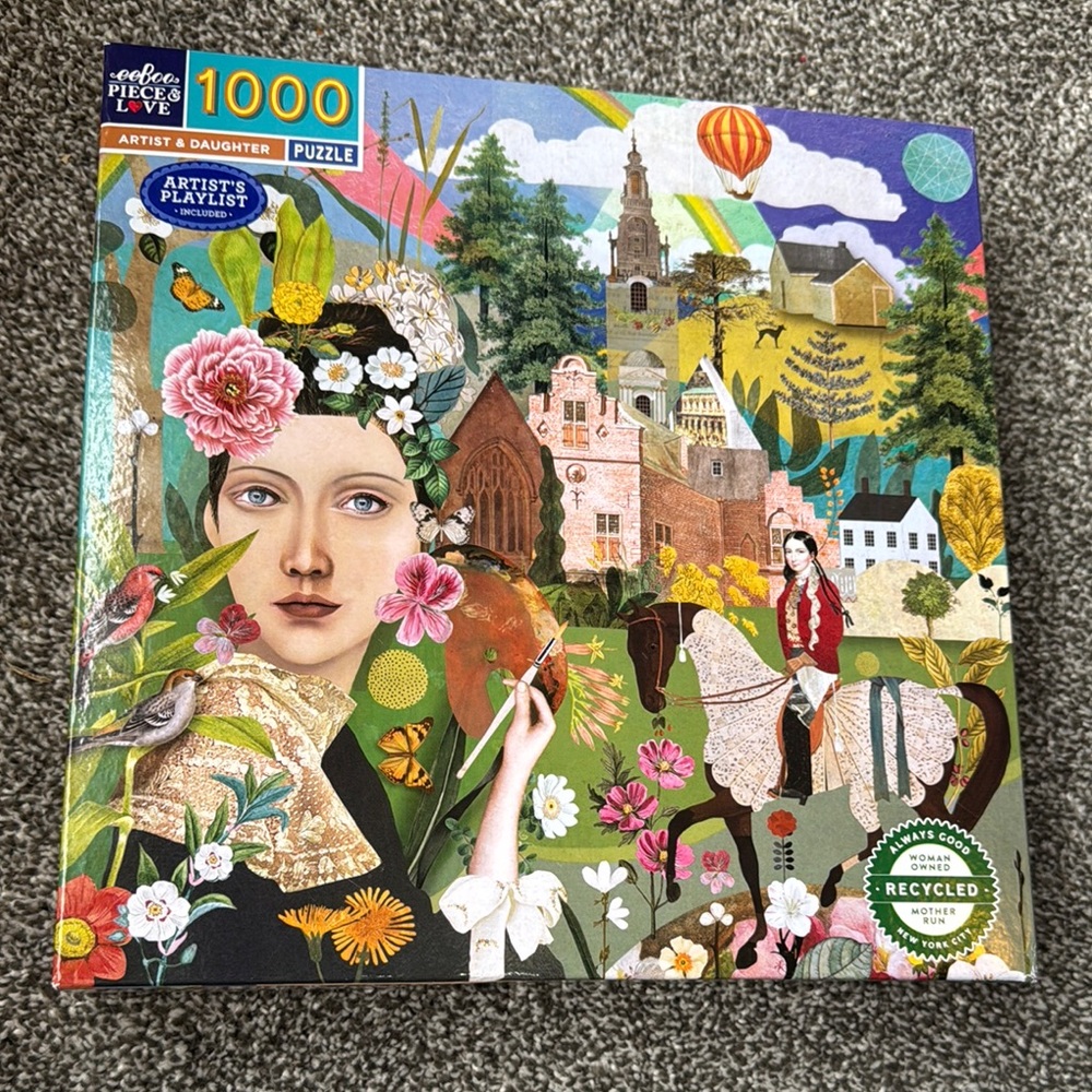 Colorful 1000-Piece Puzzle